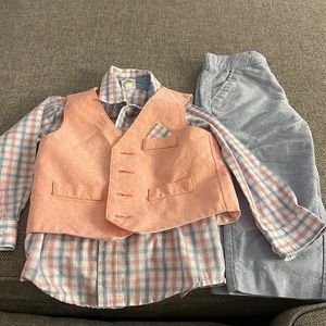Boys Vest Suit Set, 3 piece - 24 months